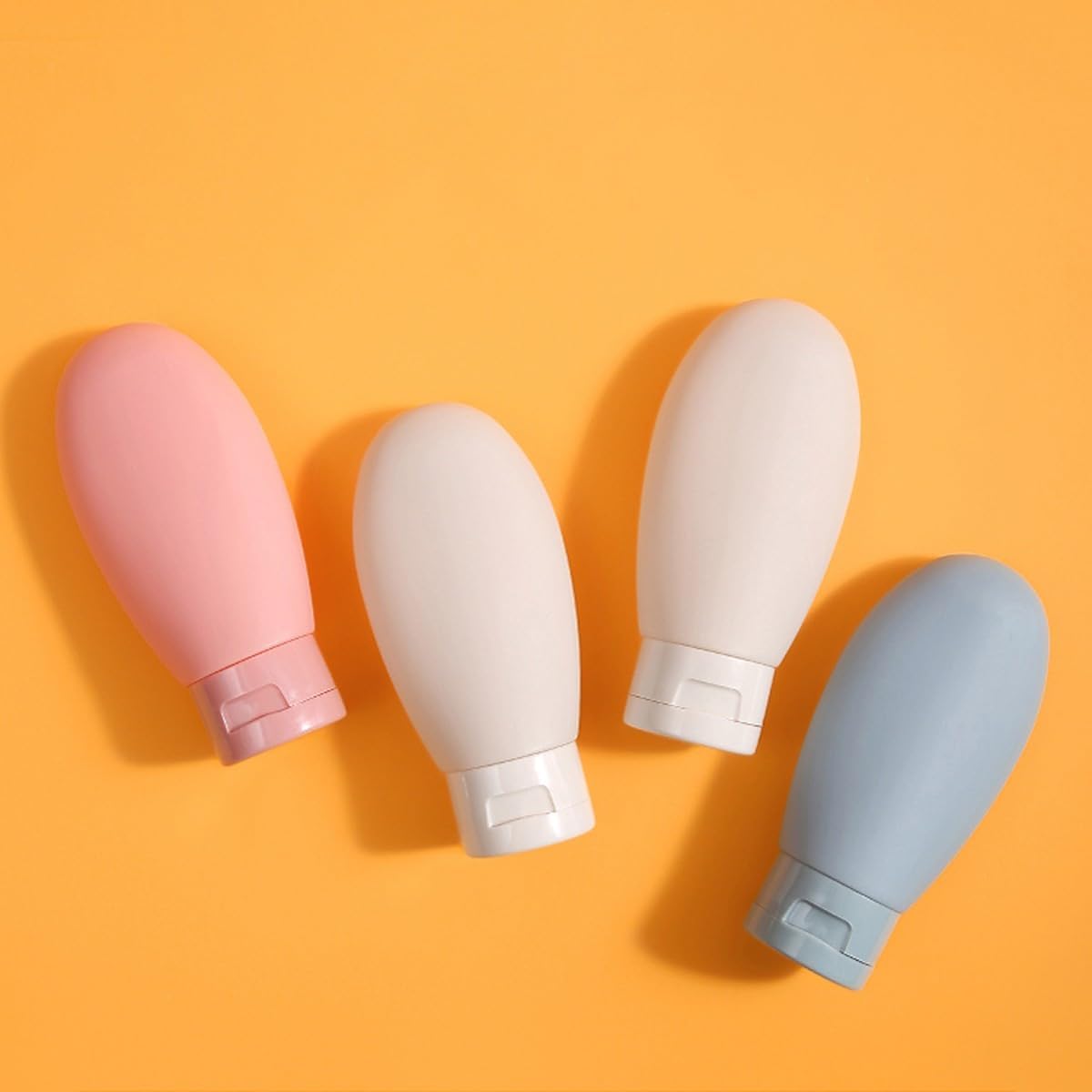 3 pieces travel Silicone Bottles for Toiletries- 60 ml each ,f