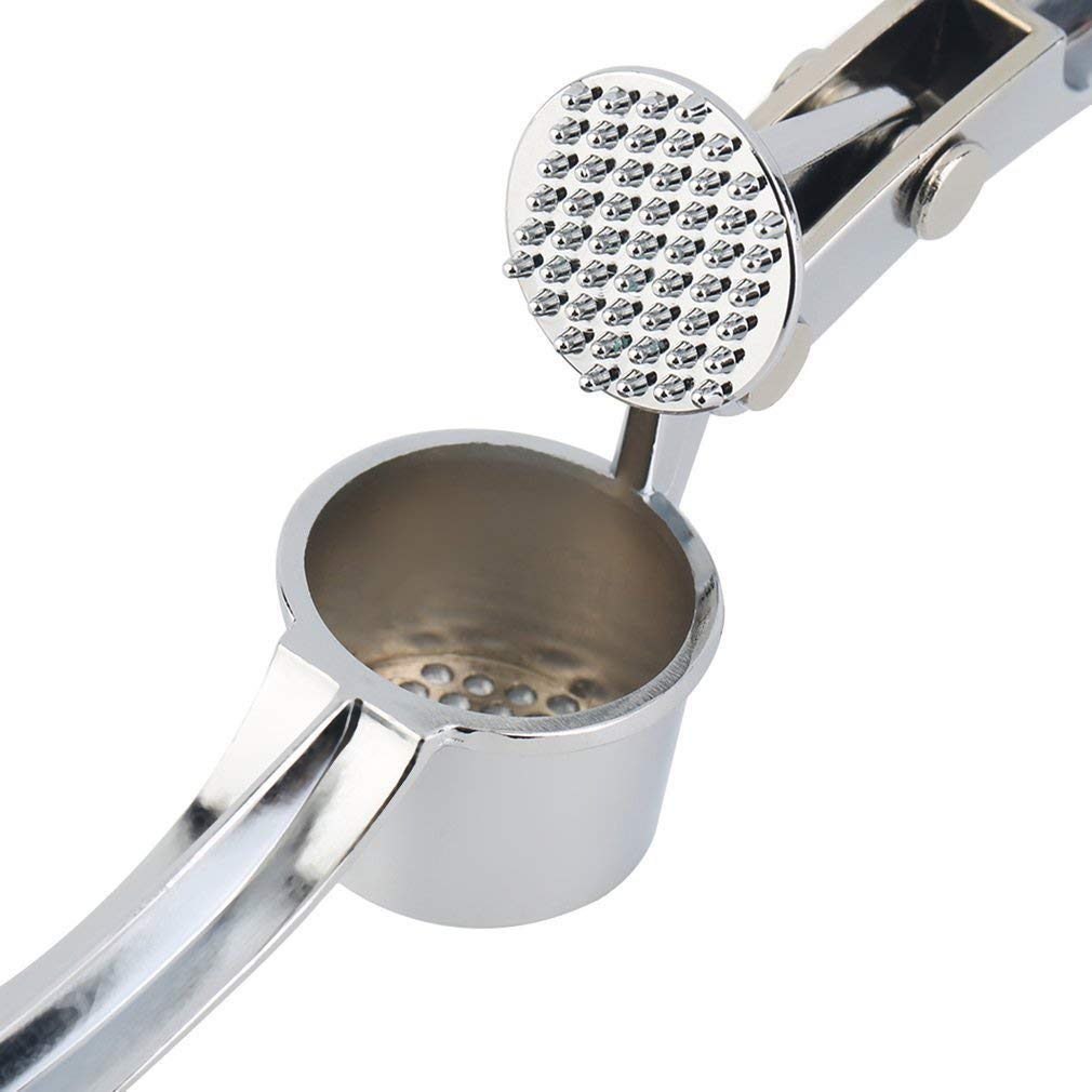 Heavy Duty Garlic Press & Crusher – Stainless Steel Manual Garlic Mincer :f