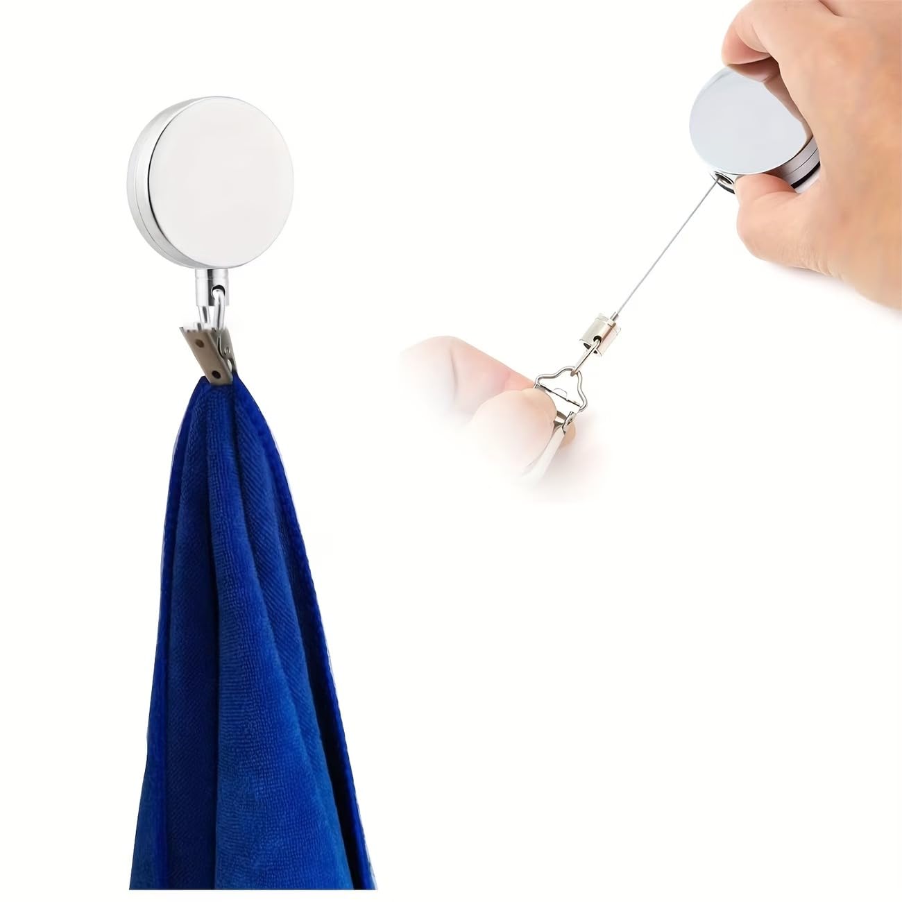 Multifunctional Telescopic Retractable Wall Hanger – 60cm Hanging Hook :f