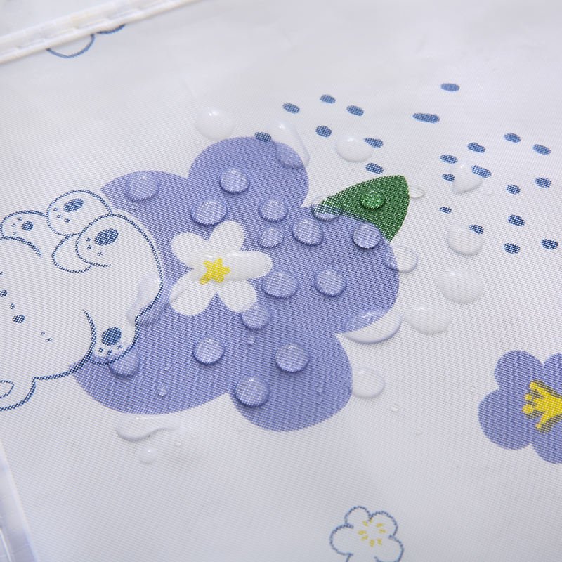 Waterproof & Dustproof Microwave Oven Cover with Side Storage Pockets: f