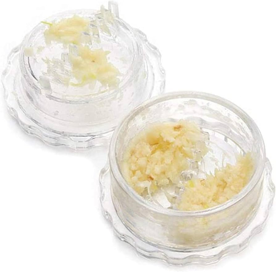 Twist & Crush, Mess-Free Garlic Crusher – Easy Twist Garlic Press Tool Set: f