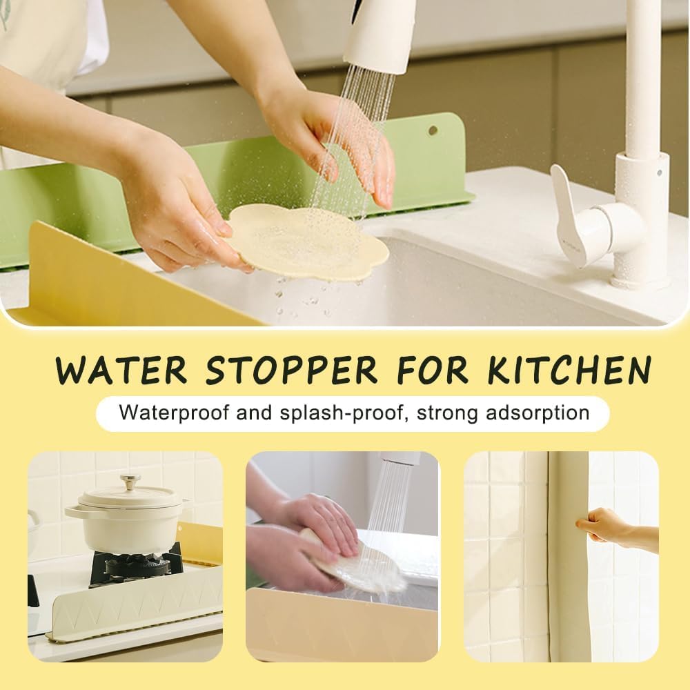 Silicone Anti Splash Guard – Keep Your Sink Area Clean & Dry-.g