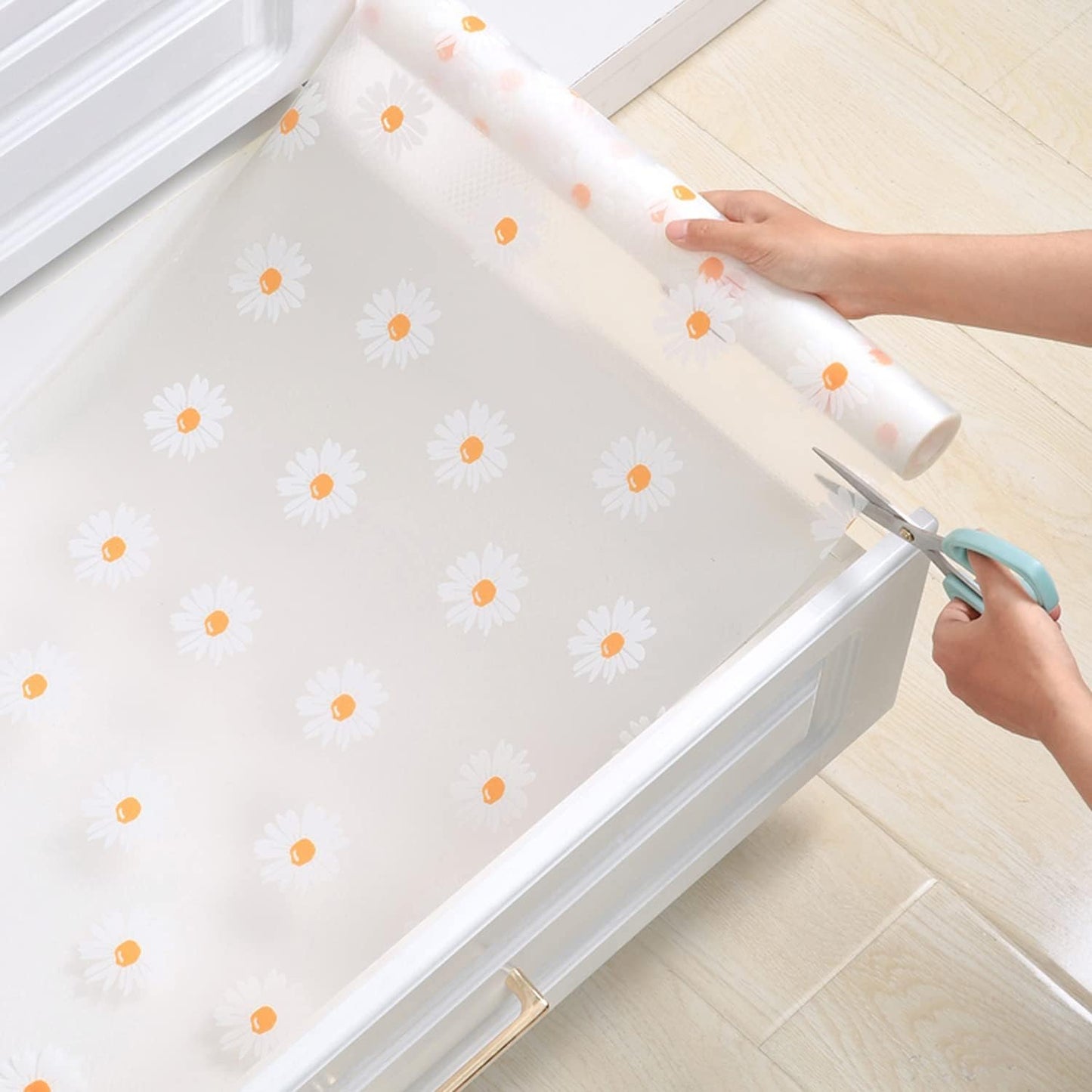 GripSafe Waterproof Drawer & Cabinet Shelf Liner (45 × 125 cm); f