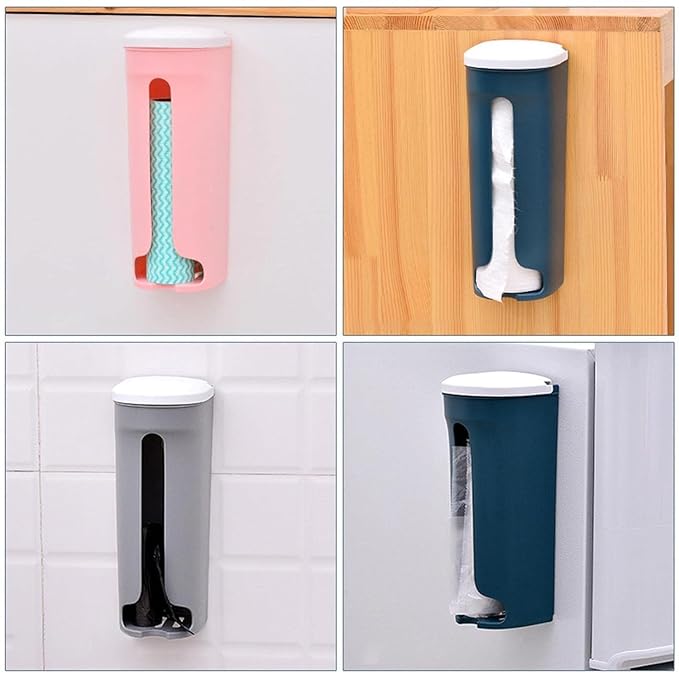Wall Mounted Storage Box Organizer – Multi-Purpose Underwear, Socks & Garbage Bag Holder - Space Saving Kitchen & Cabinet Container: g