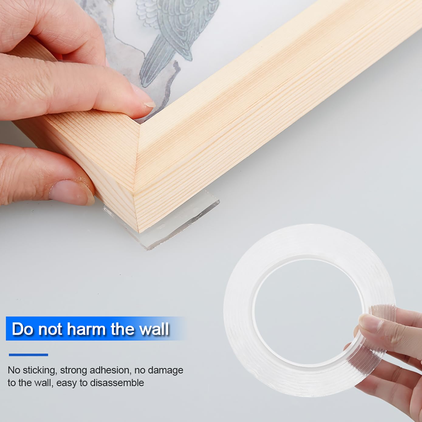 Reusable Magic Gel Tape- Double sided - .g