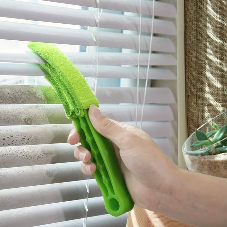 3-in-1 Blinds and Ac Vent Cleaning Brush with Microfiber Sleeves – Multipurpose Dust Remover Tool: g
