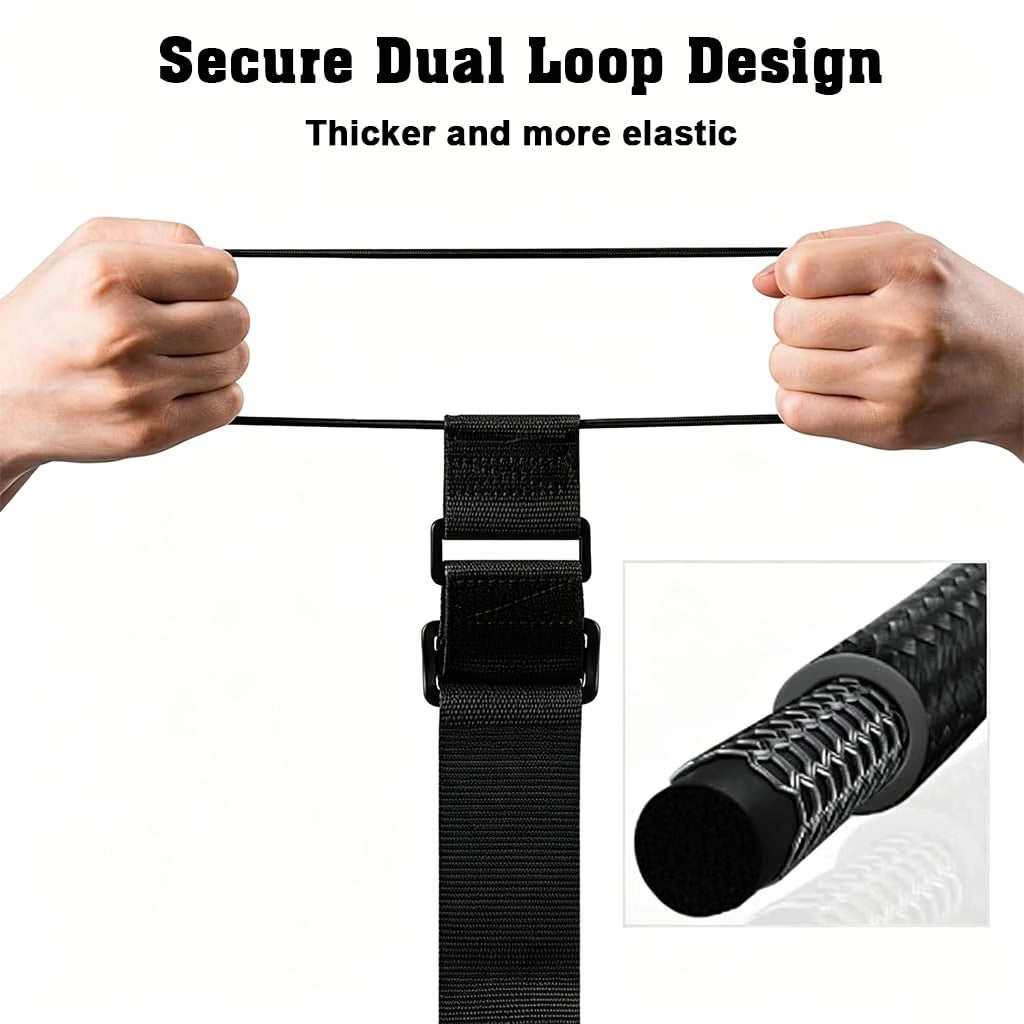 Luggage Connector Strap for Suitcase | Adjustable Elastic Travel Strap for Bags, Backpacks & Accessories :f