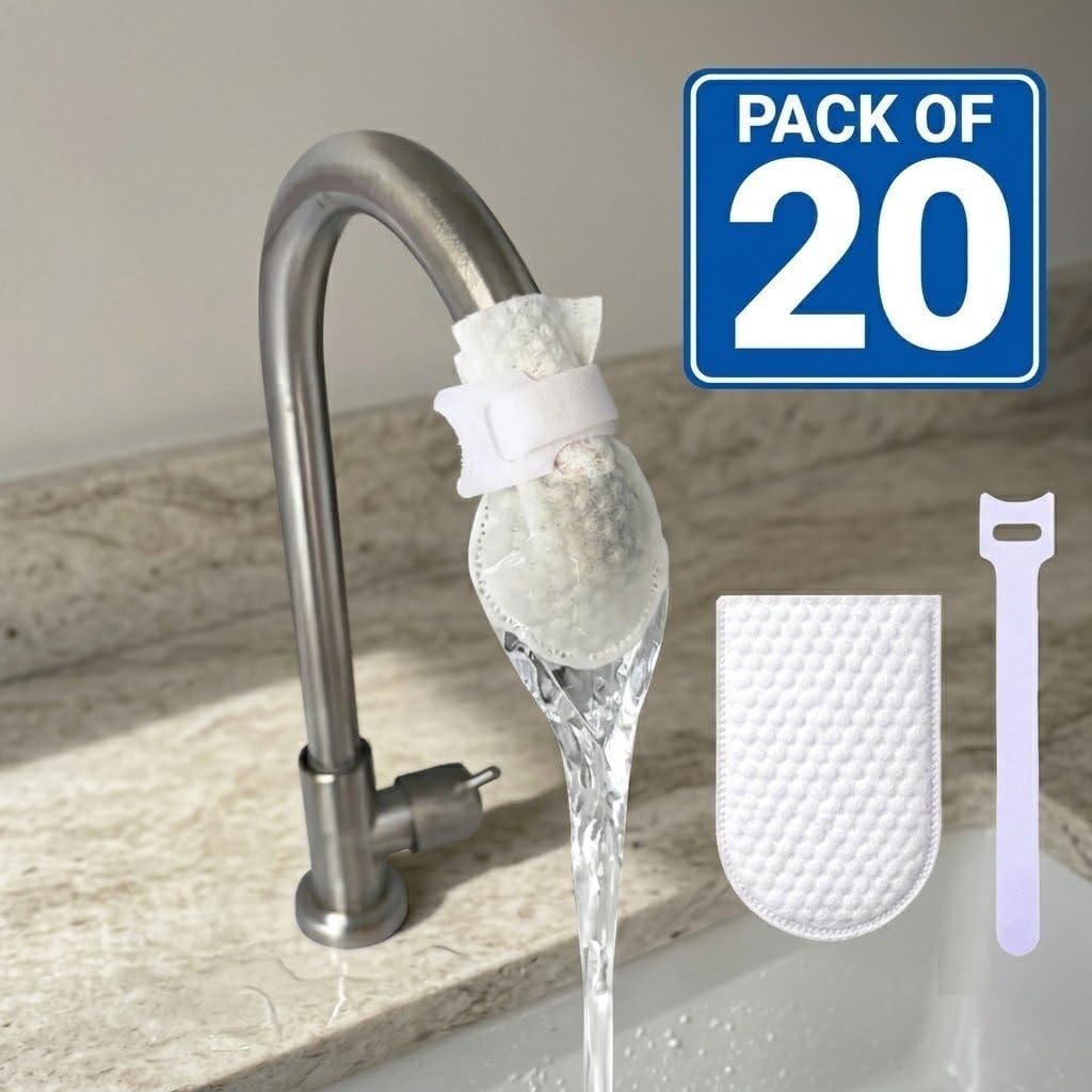 Disposable Faucet Filter Mesh Pads – High-Density Tap Filter Cotton :f