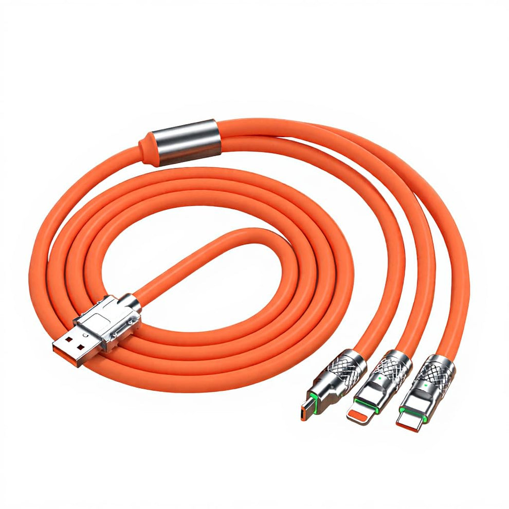 3-in-1 Fast Charging Data Cable – Uniqly