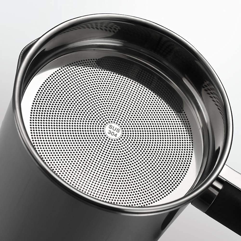 Stainless Steel Oil Filter Jar- Premium and Long Lasting.g