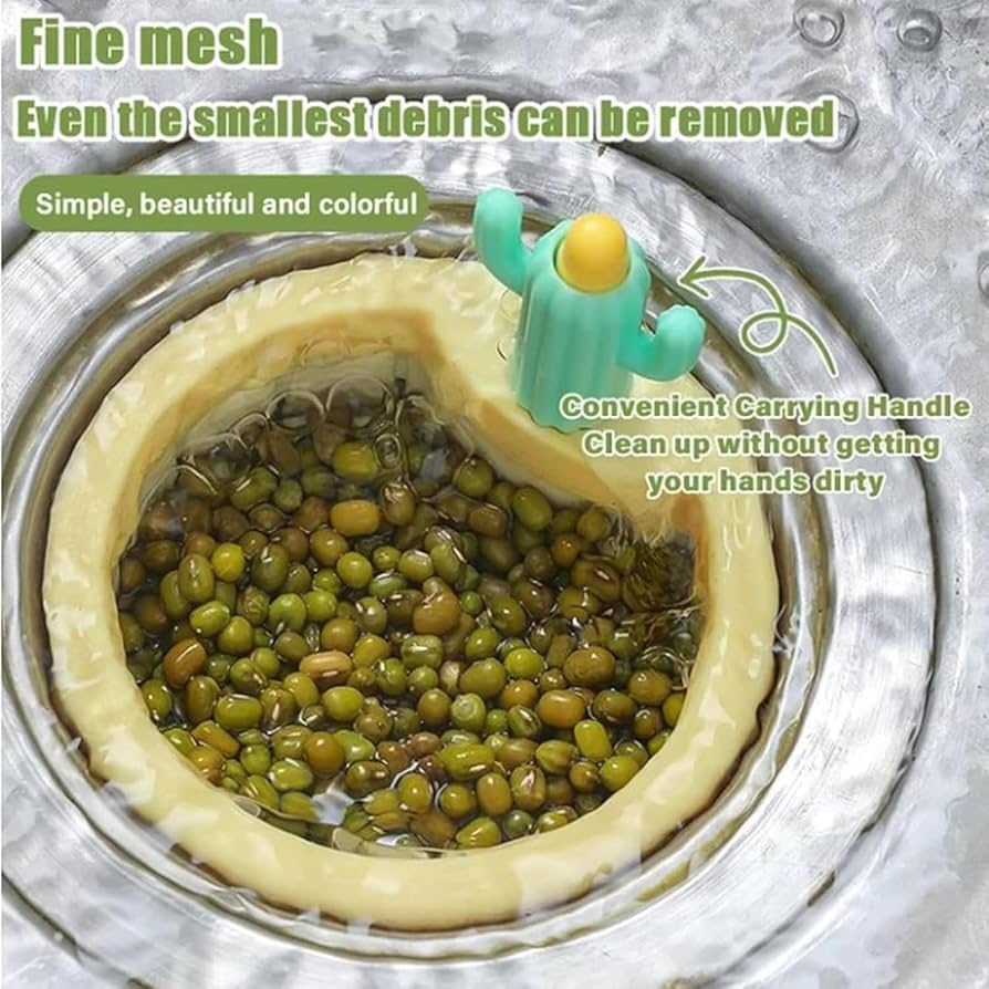 Kitchen Sink Strainer Basket with Handle – Hanging Food Waste Filter & Drain Catcher: f