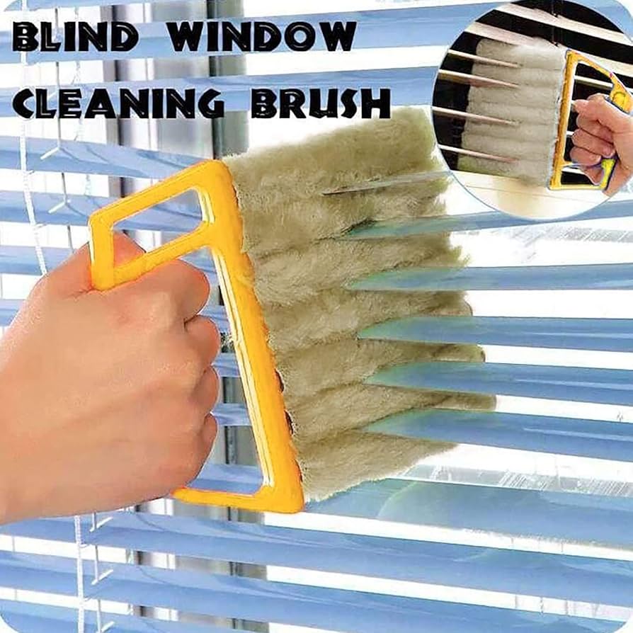 Deep Clean 7-Slat Brush for Window Rails, Blinds & Air Conditioner Vents: f