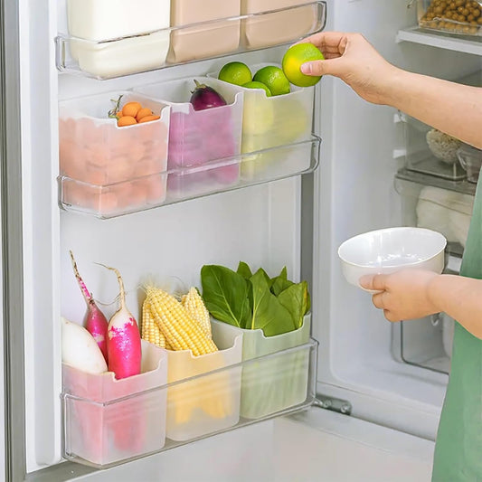 Fridge and Home Organiser Bins (Pack of 6) ,f