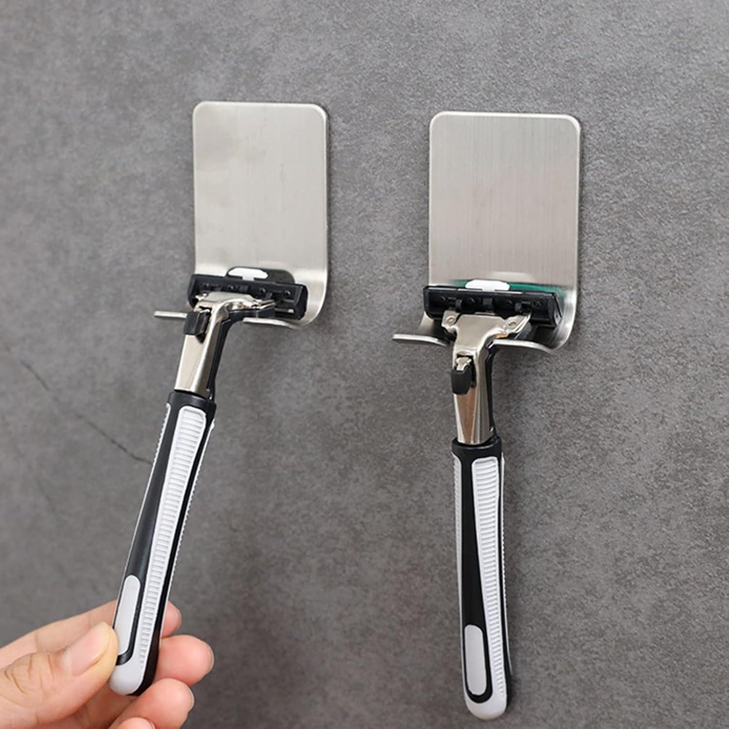 Multipurpose Wall Mounted Holder- Self-Adhesive Organizer for Phone, Charger & Accessories :f