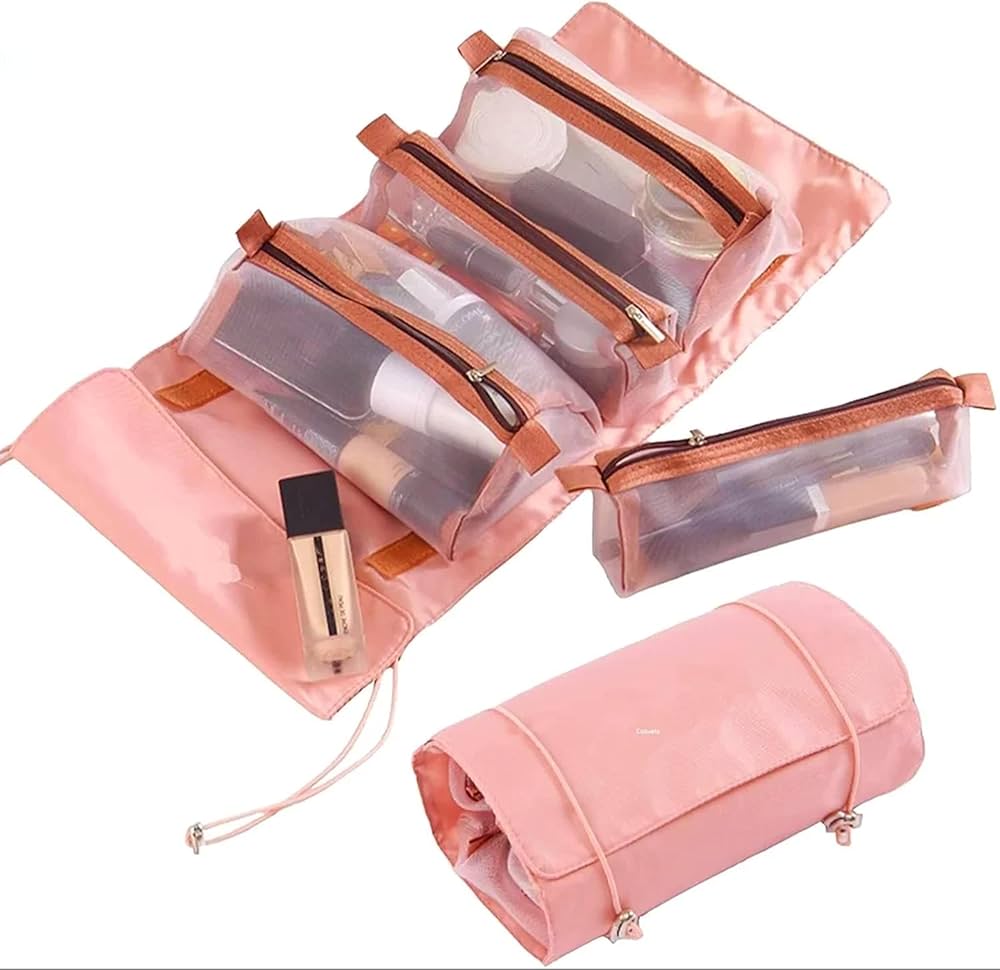 Foldable Makeup Storage Pouch for Cosmetics & Beauty Accessories –: f