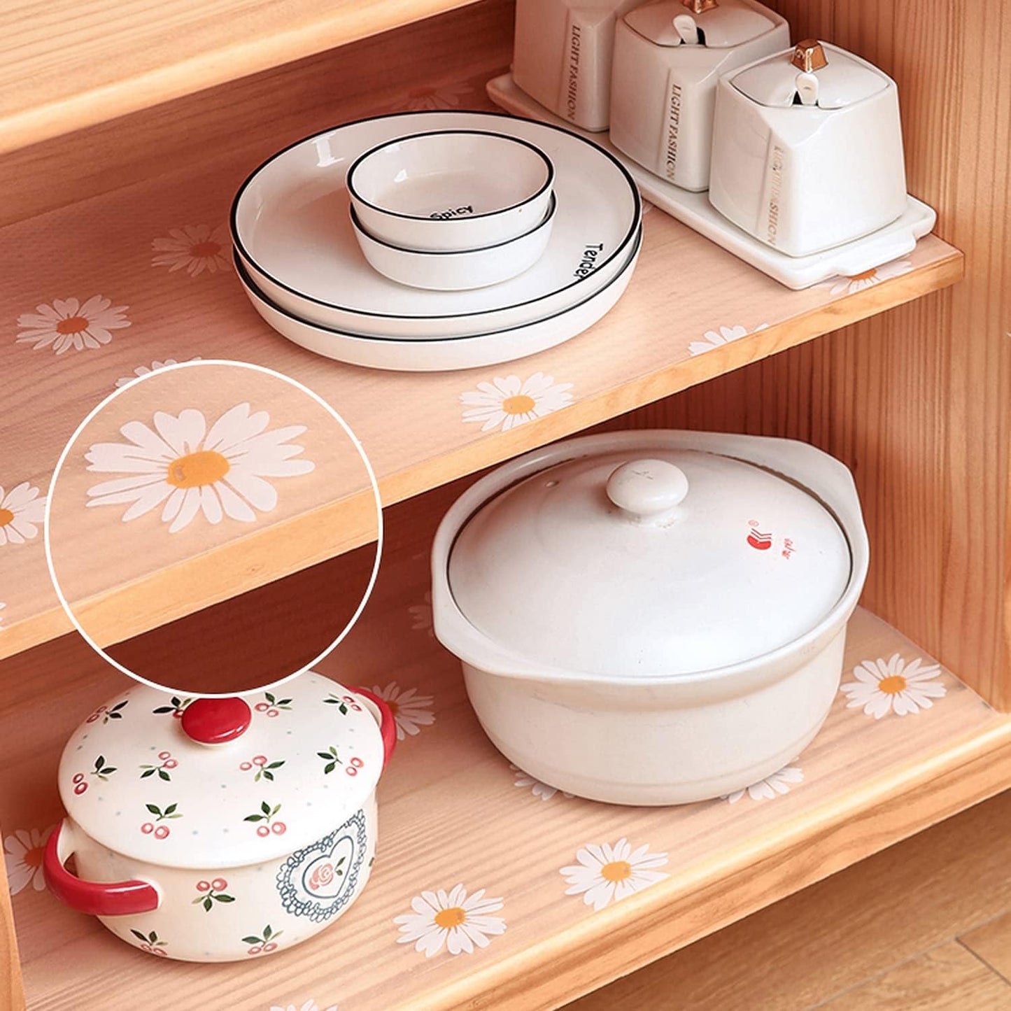 GripSafe Waterproof Drawer & Cabinet Shelf Liner (45 × 125 cm); f