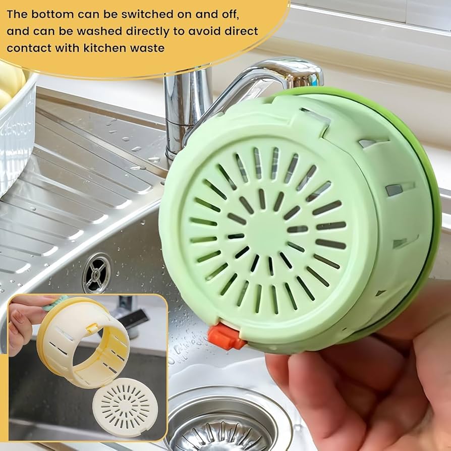 Kitchen Sink Strainer Basket with Handle – Hanging Food Waste Filter & Drain Catcher: f