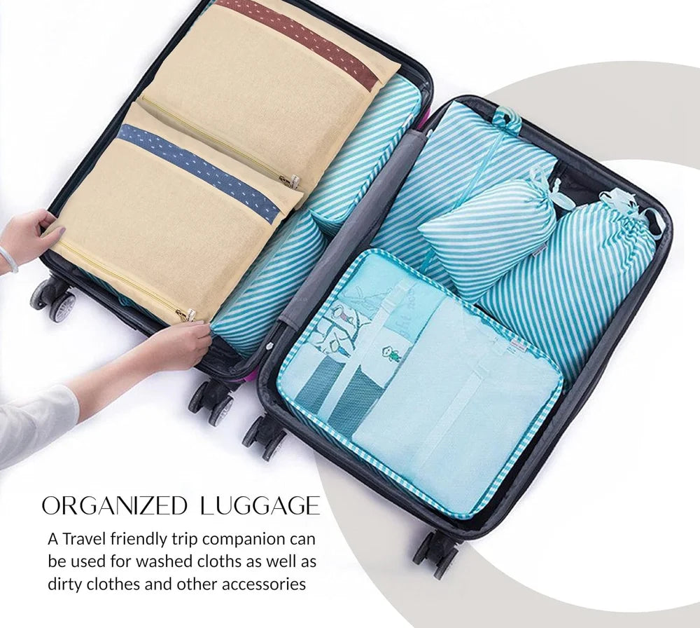 Premium Cotton Saree Covers with ZIP Lock-.g