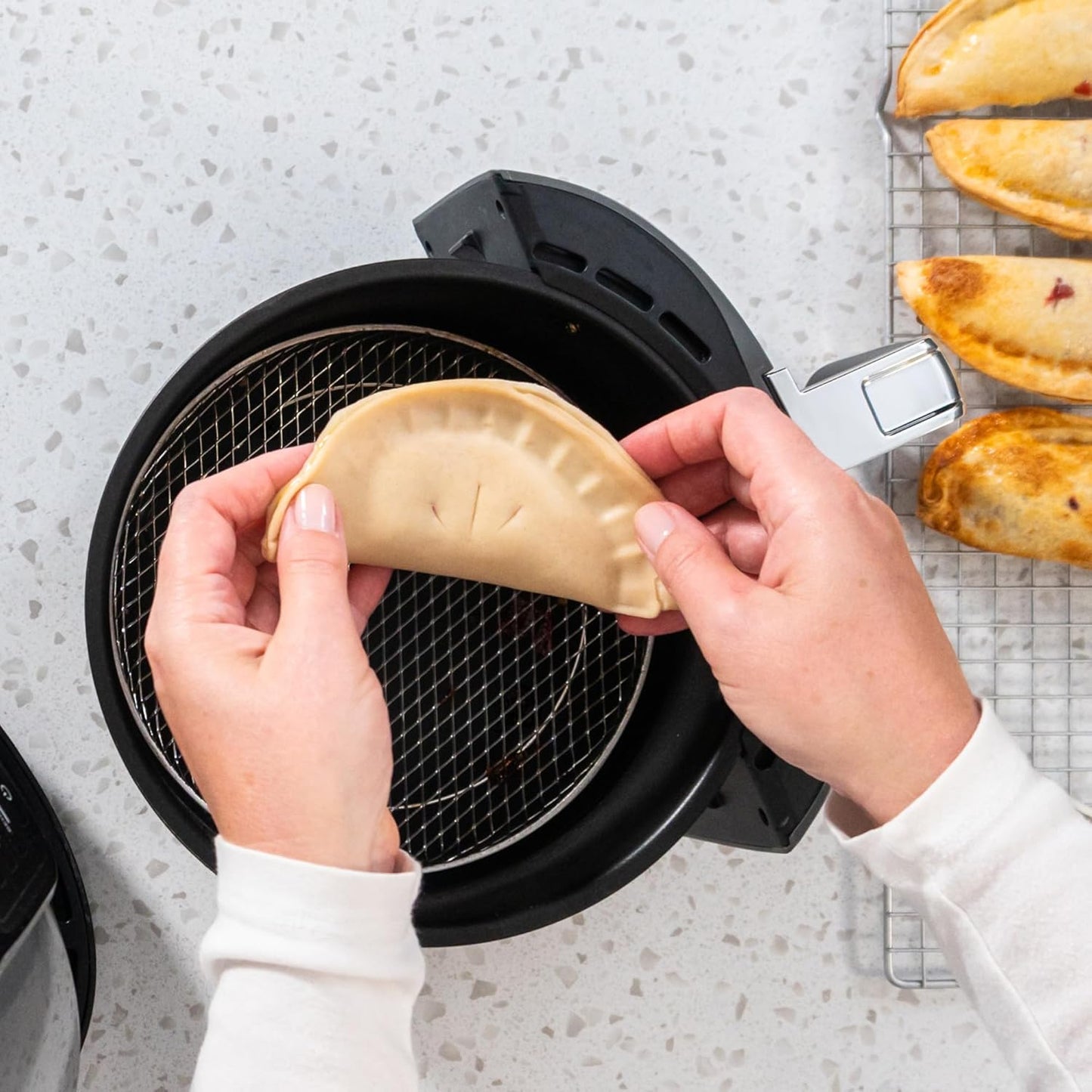 Multi-Layer Air Fryer Grill Rack – 304 Stainless Steel Dehydration Stand: f