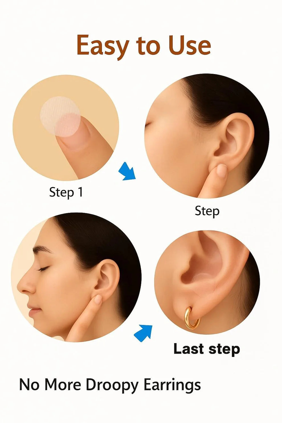 Earlobe Support Patches – Invisible Protection for Your Ears (100 pcs)-.g