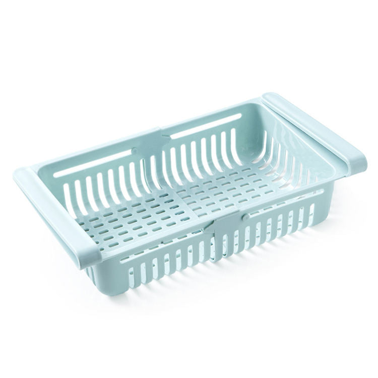 Multi-Purpose Fridge Storage Basket – Pull-Out Refrigerator Shelf Organizer Drawer :f