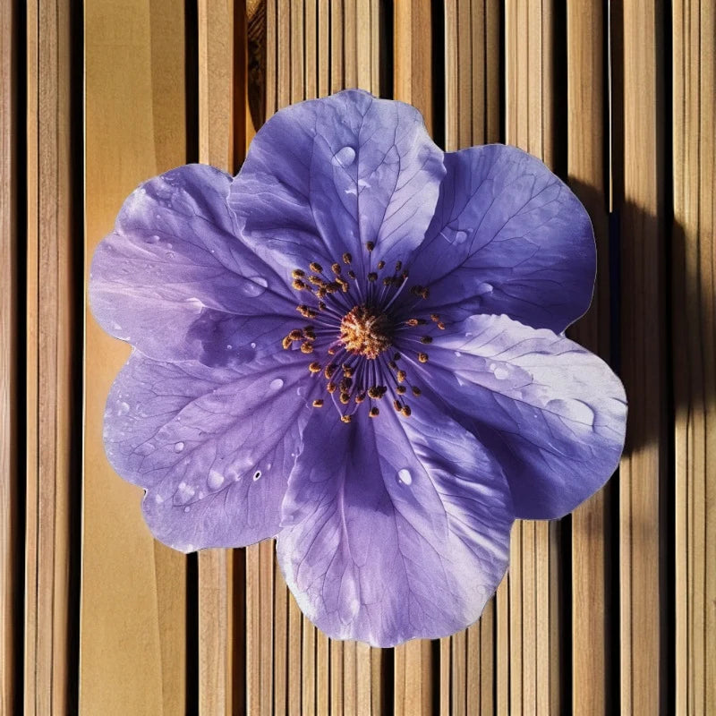 Absorbent Flower Countertop Mat for Kitchen – Quick Dry Dish & Spill Mat: f