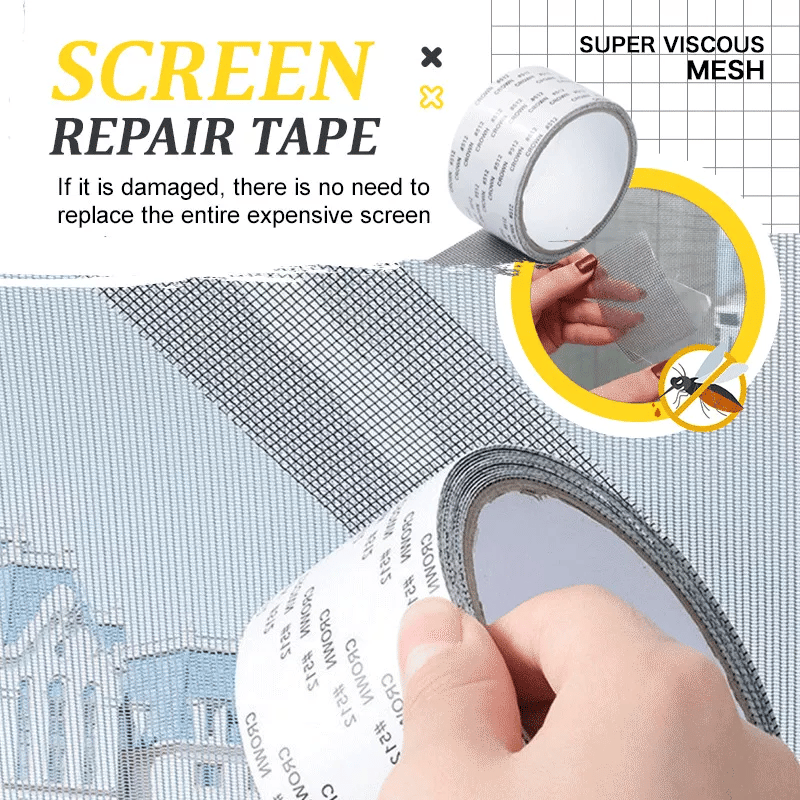 Magic Window Screen Repair Roll- Fix broken Mesh Windows.g – Uniqly