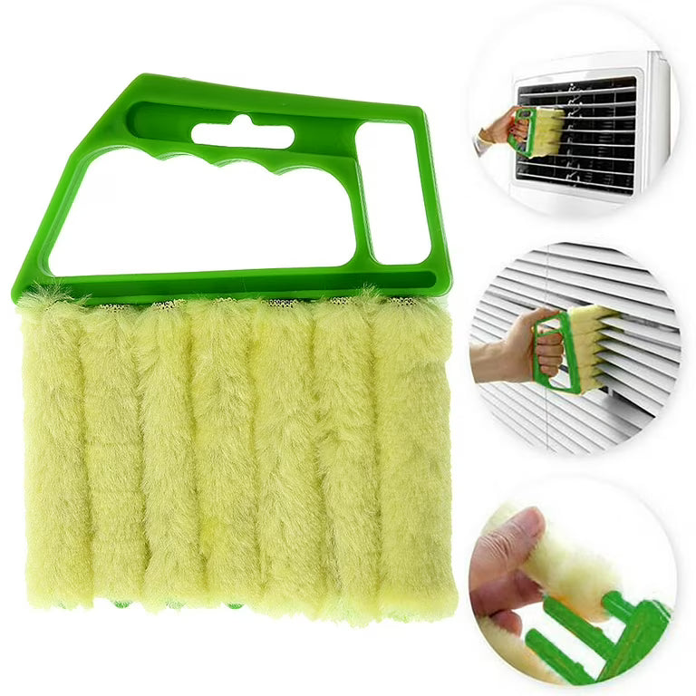 Deep Clean 7-Slat Brush for Window Rails, Blinds & Air Conditioner Vents: f