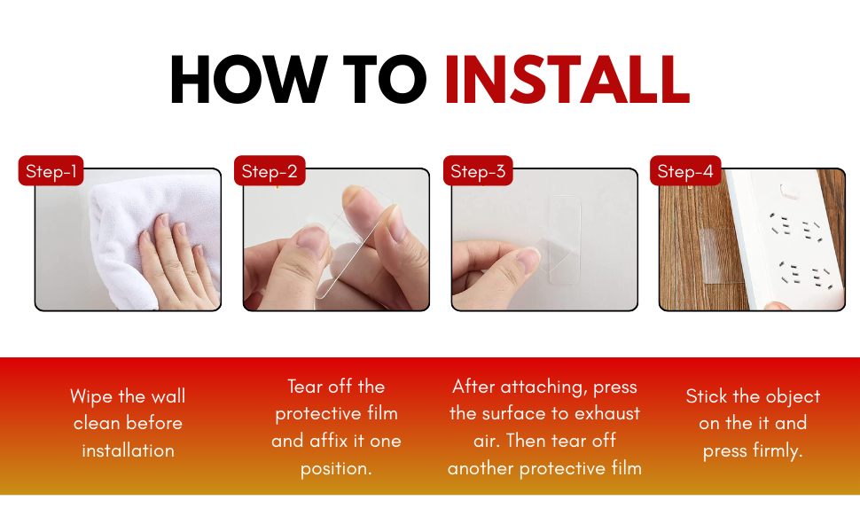 Double-Sided Adhesive Sticker Strips – Strong, Clean & Easy to Use- (Pack of 120 strips) ,g