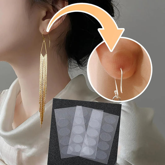 Earlobe Support Patches – Invisible Protection for Your Ears (100 pcs)-.g
