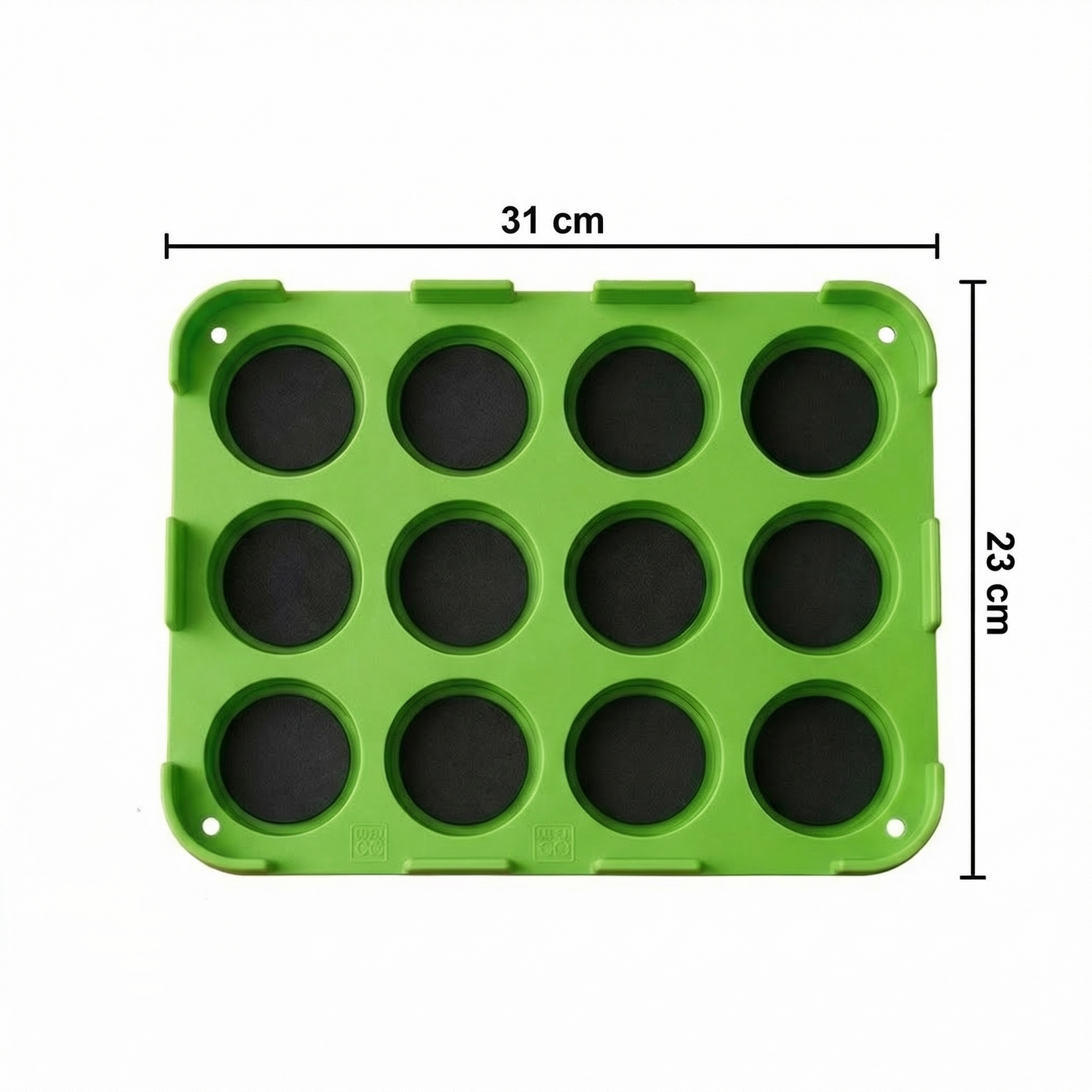 12 Slot Cutlet & Tikki Maker – Easy Burger Patty Press for Perfect Shapes; f