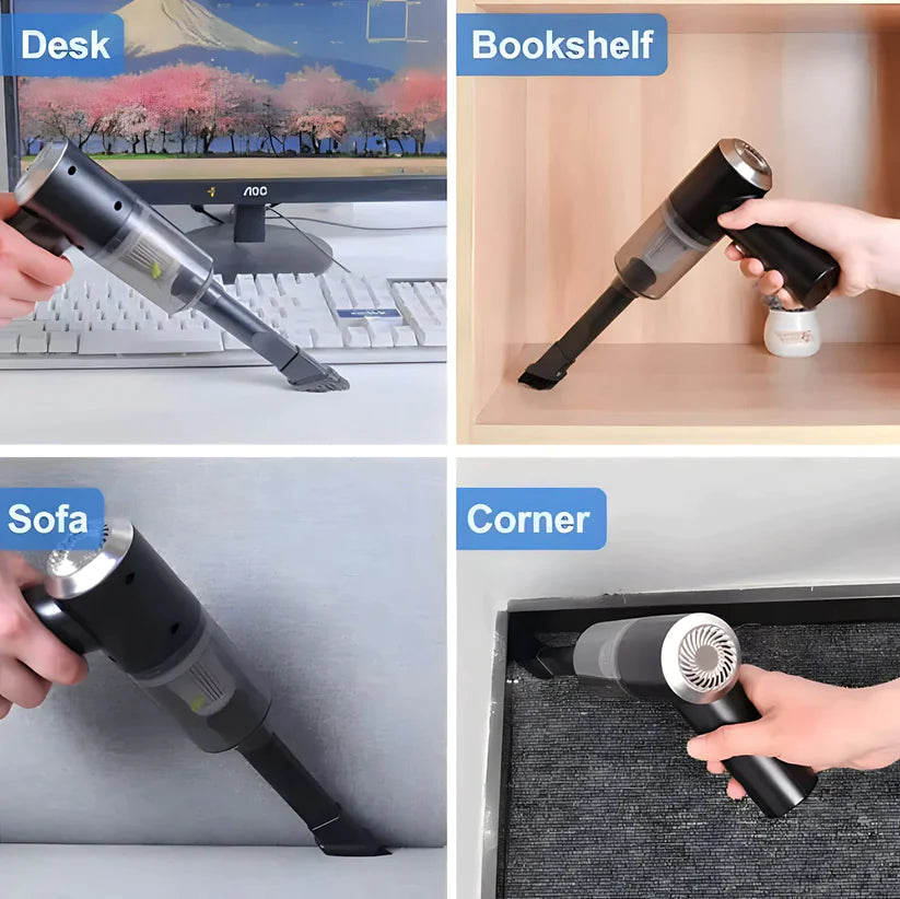 Portable Air Duster- Wireless Vacuum Cleaner